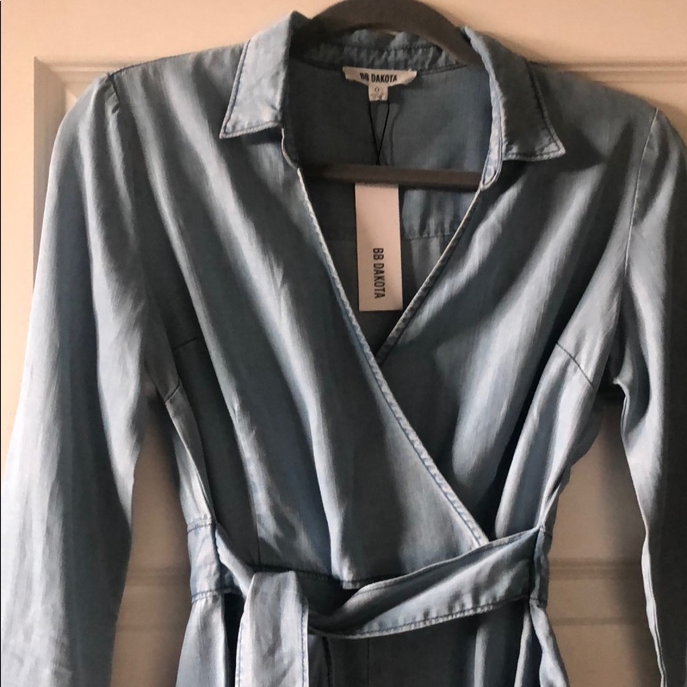 BB Dakota Jean Romper New Size 0